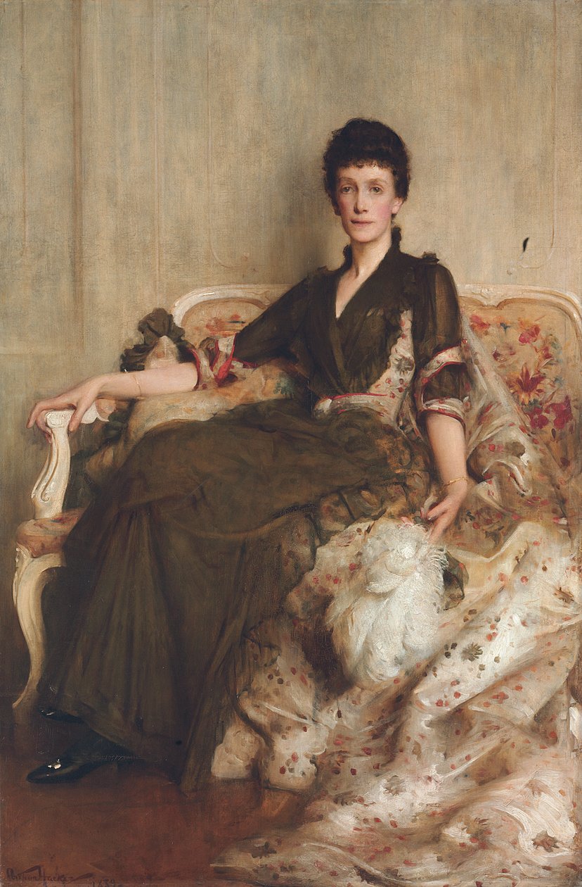 Mrs R.E. Hoare by Arthur Hacker