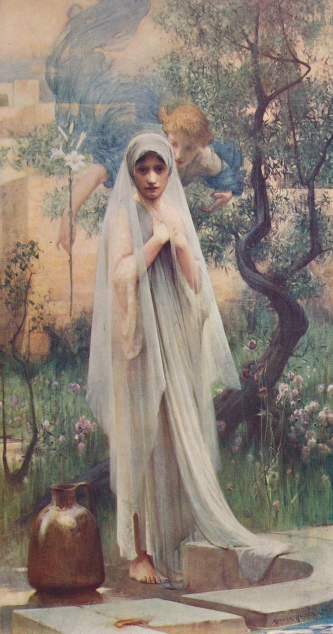 The Annunciation by Arthur Hacker