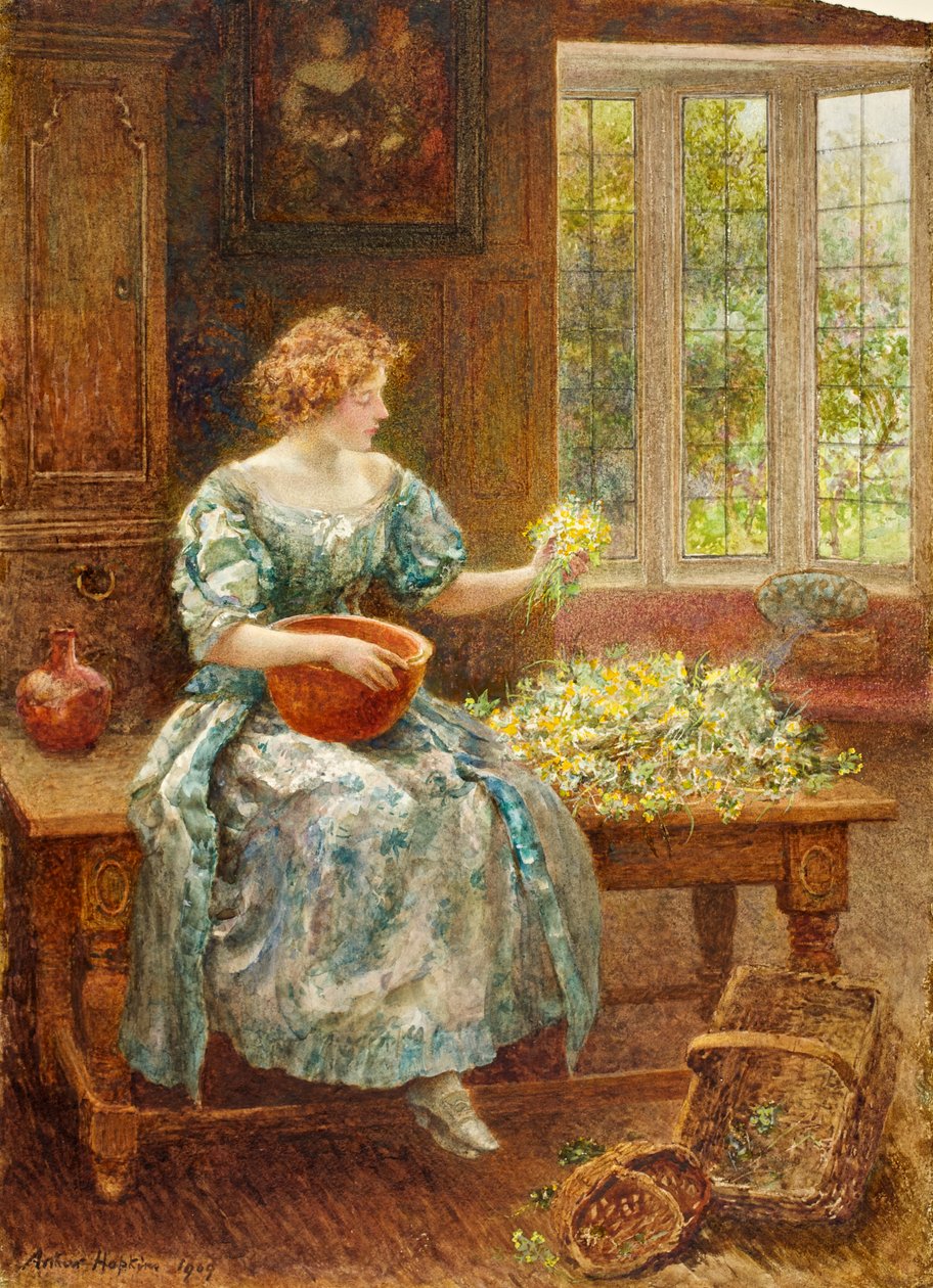 Cowslip Wine, 1909 by Arthur Hopkins