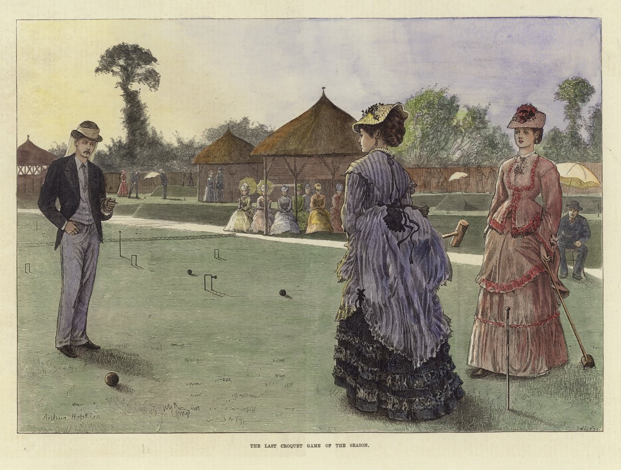 The Last Croquet Game of the Season by Arthur Hopkins