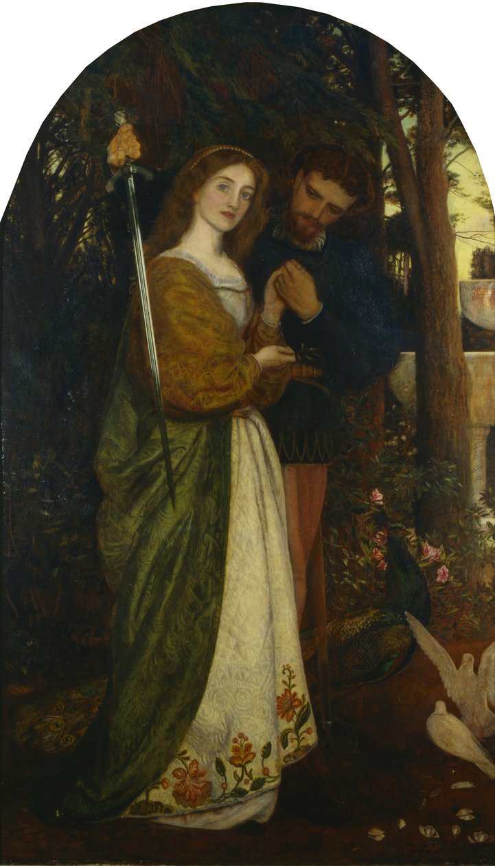 The Guarded Bower by Arthur Hughes