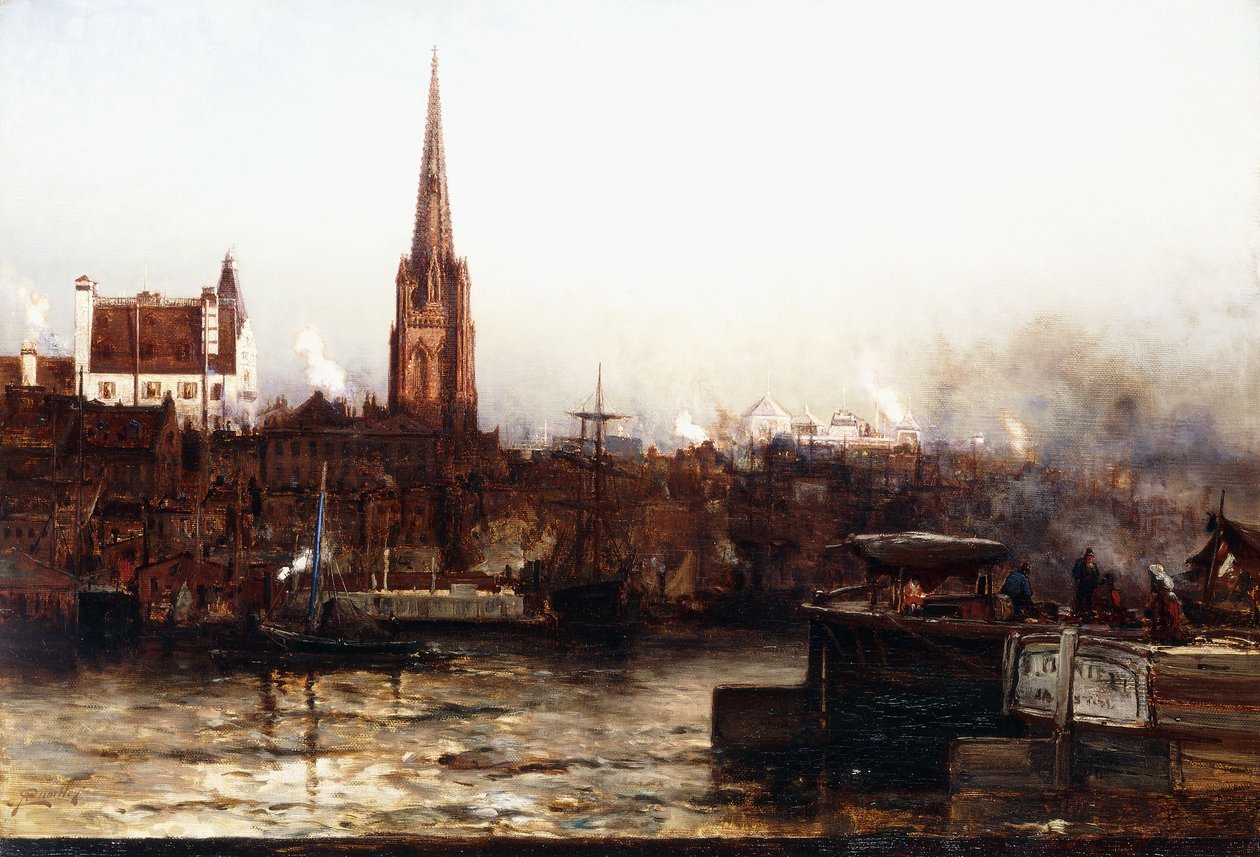 Trinity from the River by Arthur Quartley