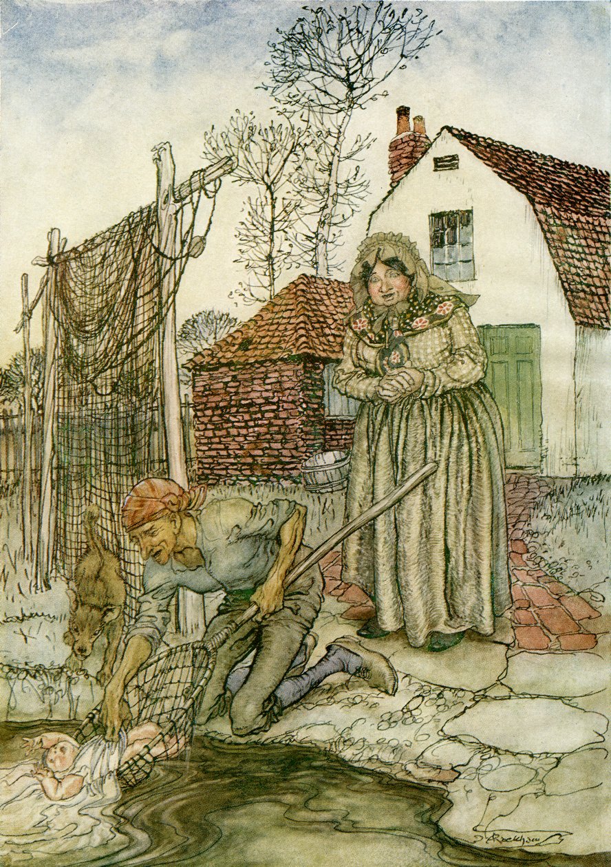 The Fish and the Ring by Arthur Rackham