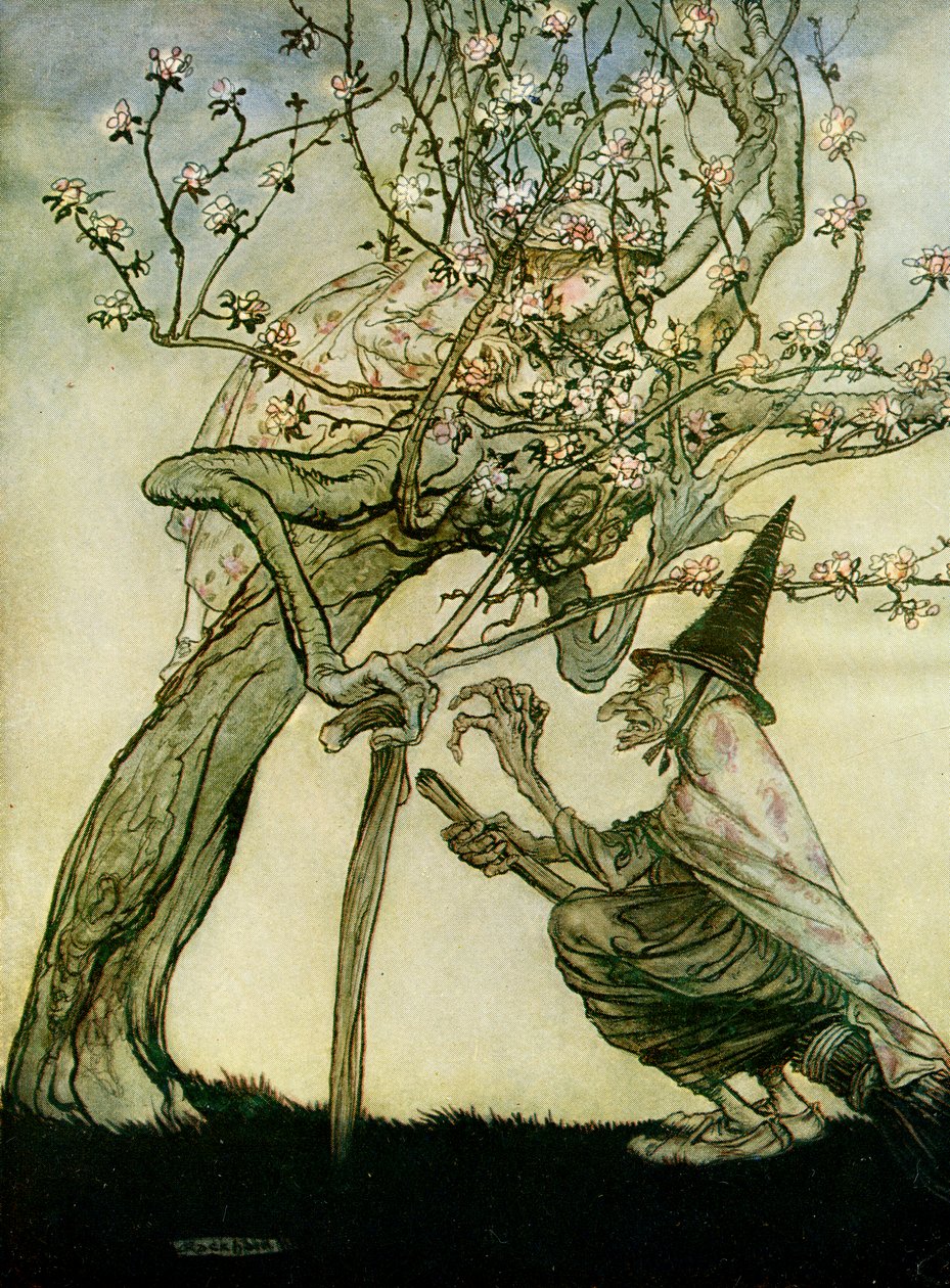 The Two Sisters by Arthur Rackham