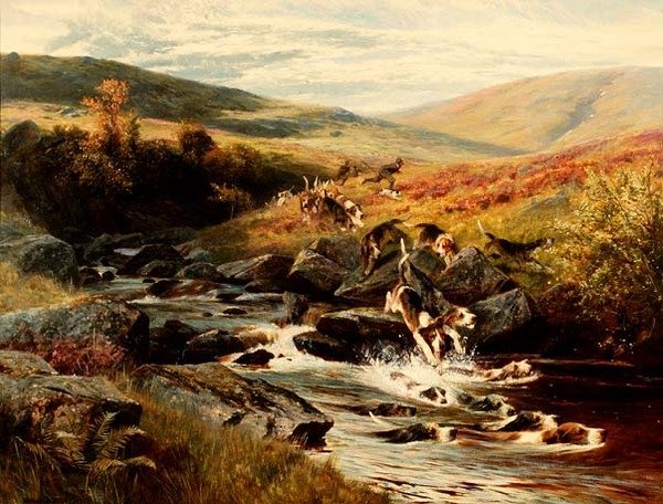 The Otter Hunt by Arthur Wardle