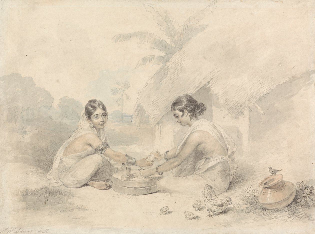 Native Women from Bengal by Arthur William Devis