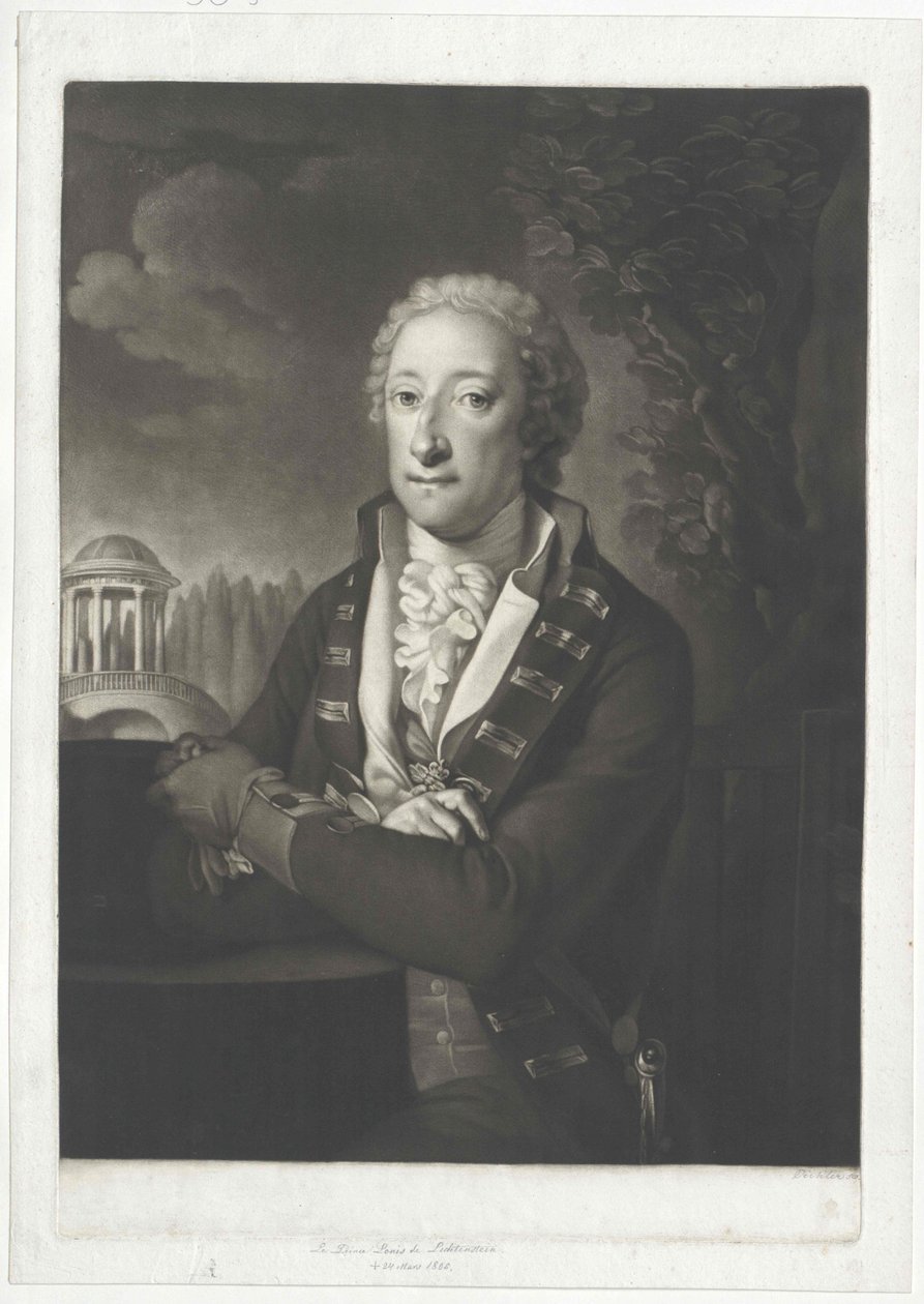 Aloysius Joseph count Liechtenstein by Artist Unknown