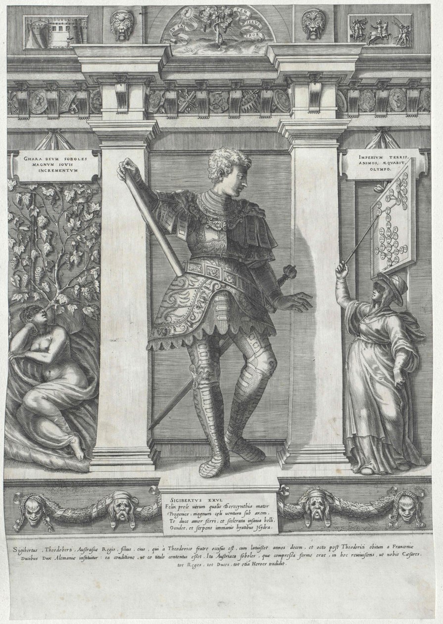 Count of Habsburg Sigebert by Artist Unknown