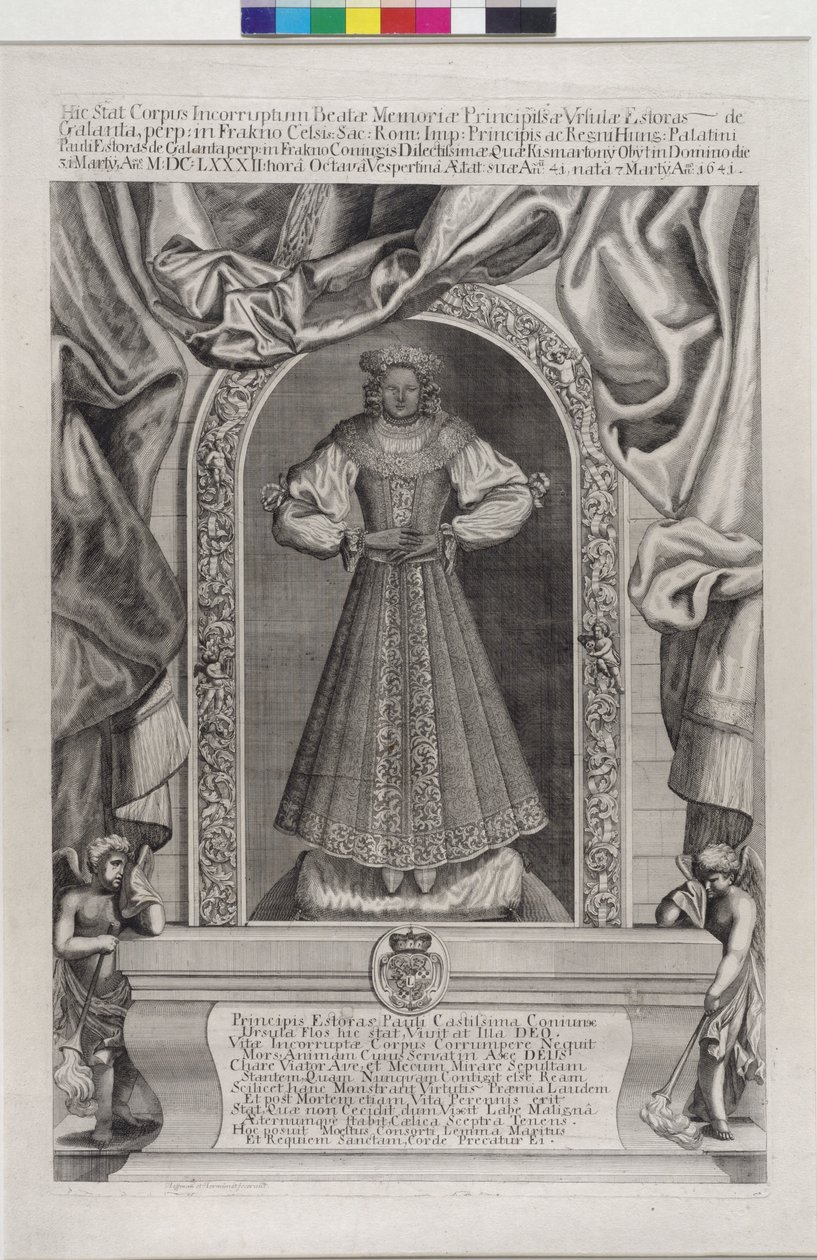 Dead image of Countess Ursula Esterházy-Galántha by Artist Unknown