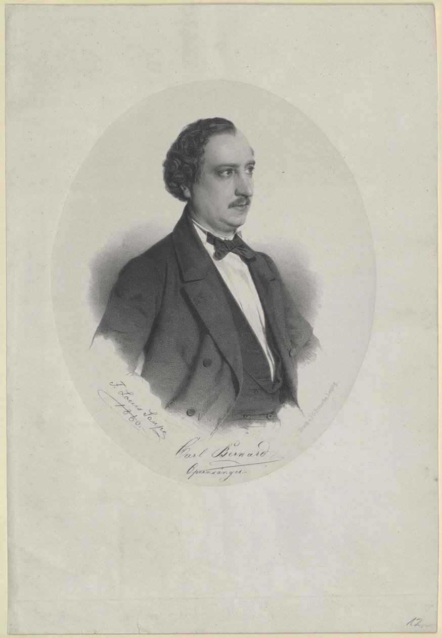Karl Bernard by Artist Unknown