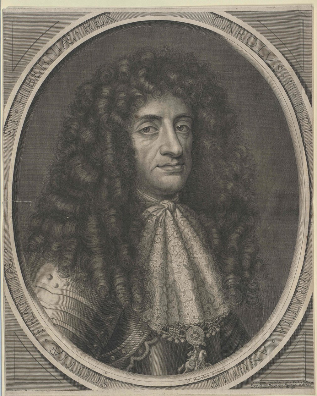 King of England Charles II by Artist Unknown