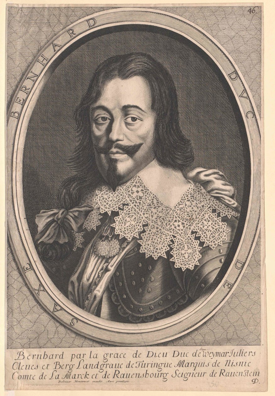 Prince of House of Saxe-Weimar Bernard by Artist Unknown