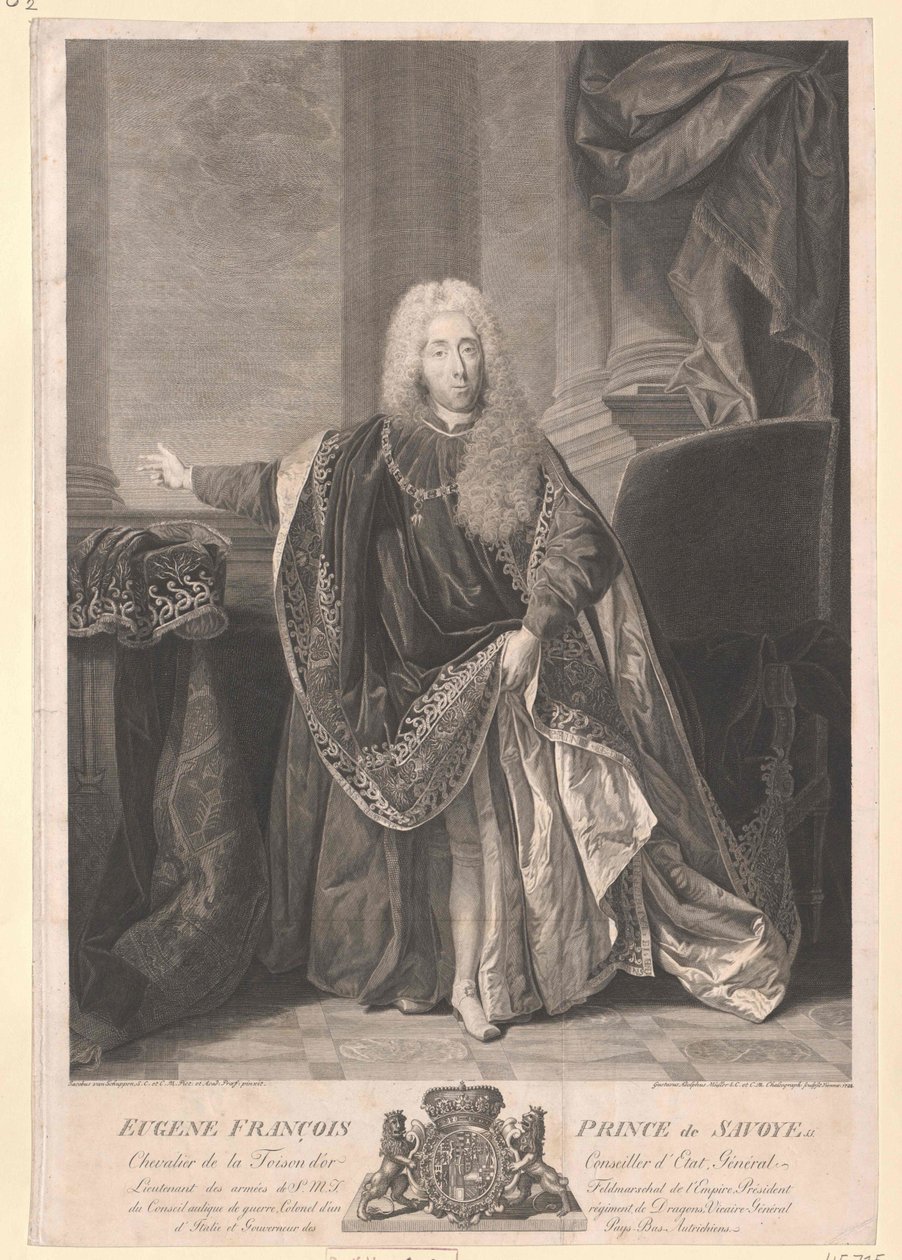 Prince Eugene of Savoy-Carignan by Artist Unknown
