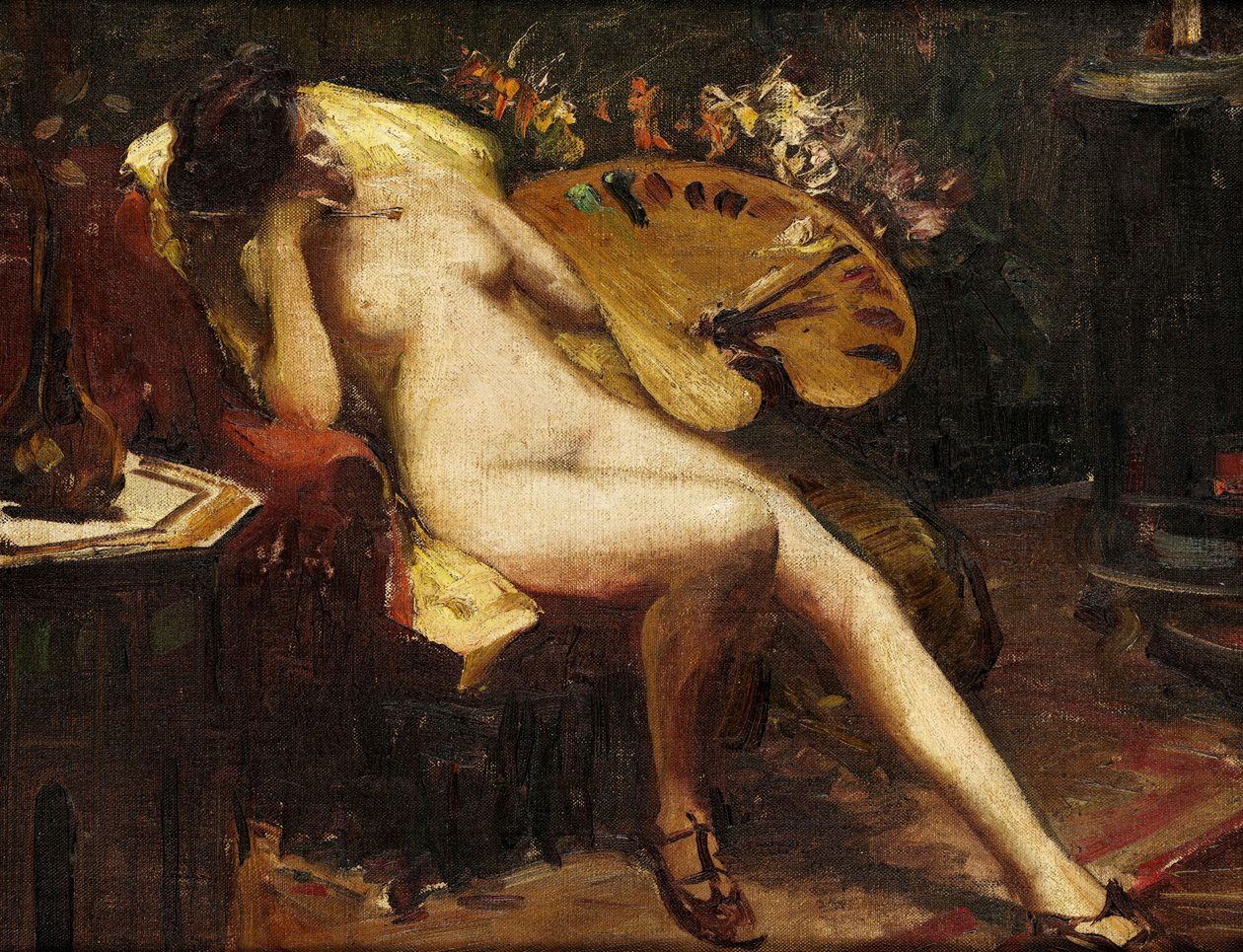 Model resting by Artur Timoteo da Costa