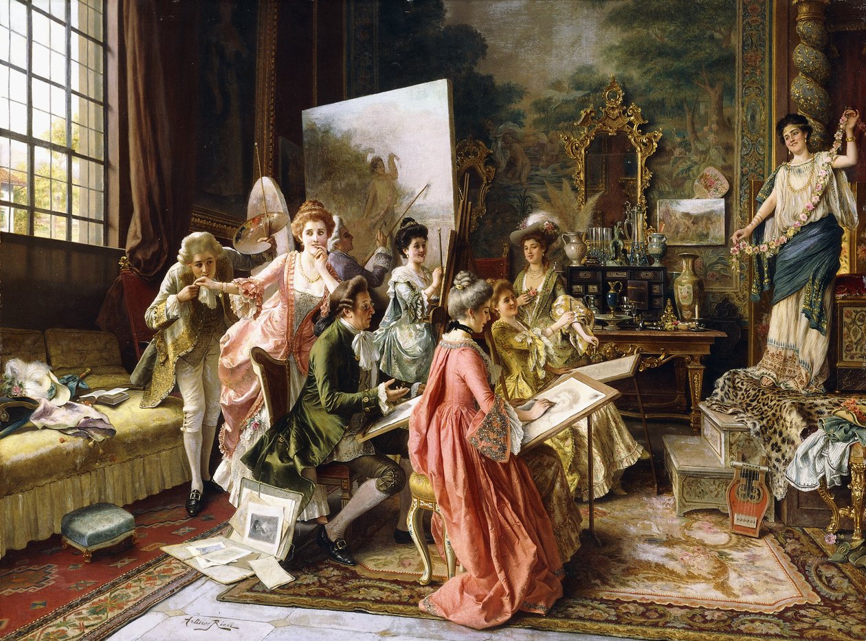 The Art Class by Arturo Ricci