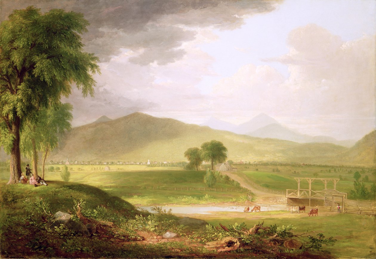 View of Rutland, Vermont by Asher Brown Durand