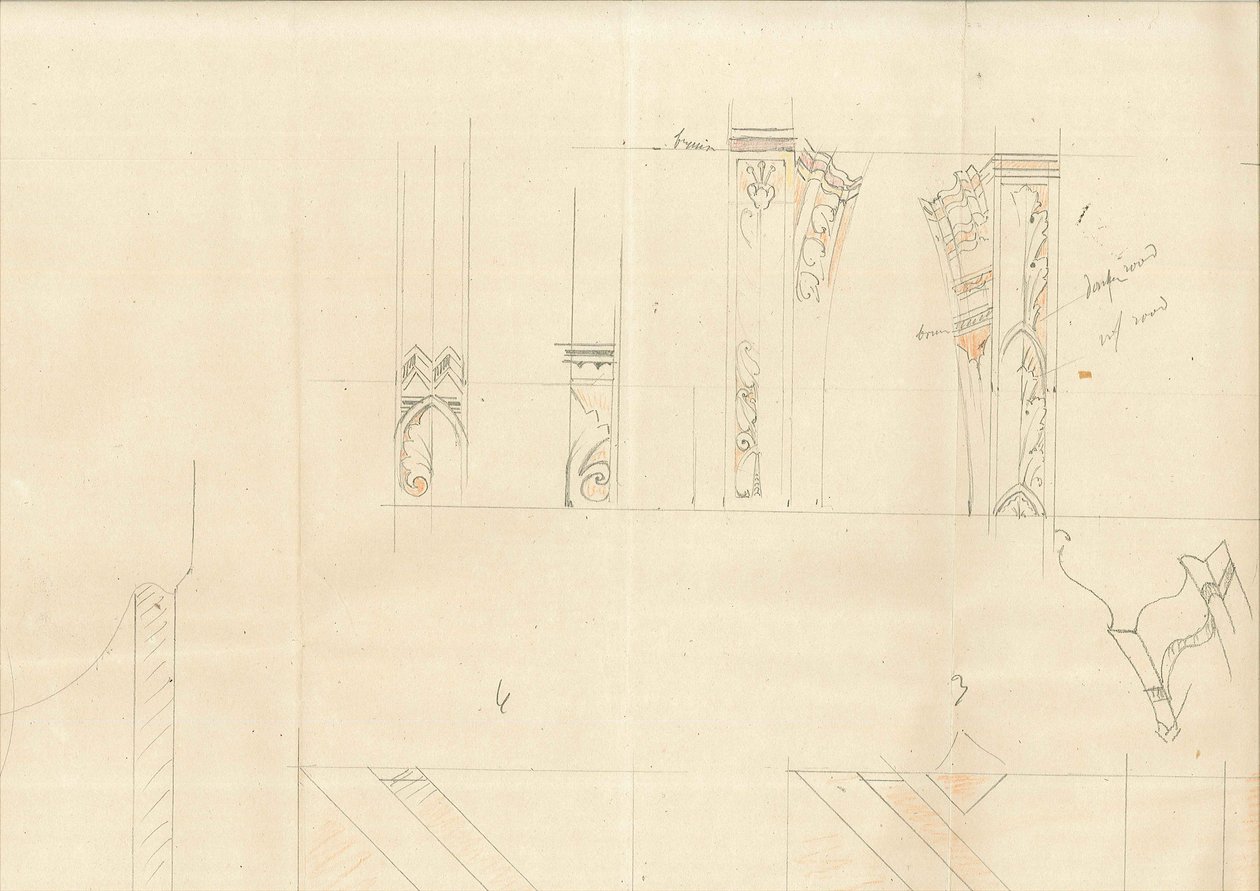 Designs for Decoration Scheme by Atelier Cuypers Stoltzenberg