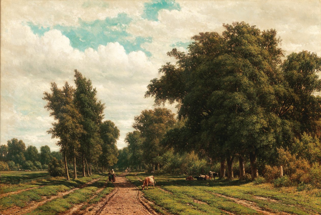 A Summer Day in Normandy by Attributed to Mikhail Clodt