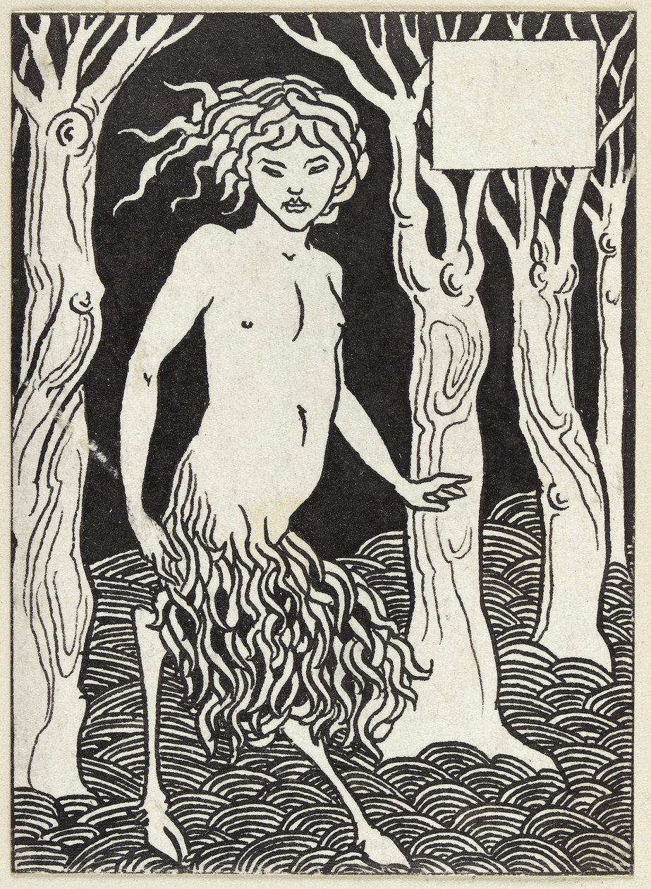 A Faun by Aubrey Beardsley