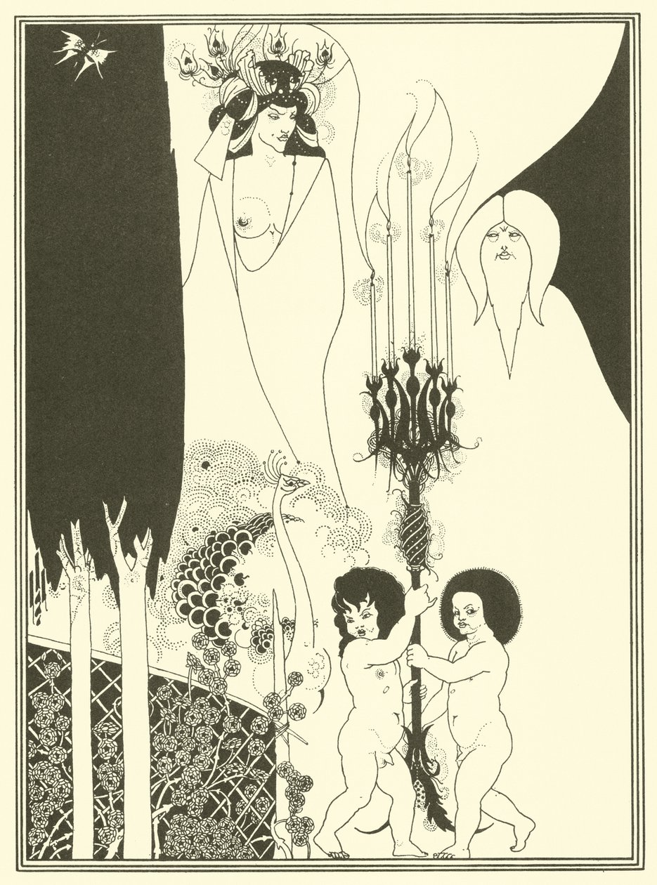 The Eyes of Herod by Aubrey (after) Beardsley