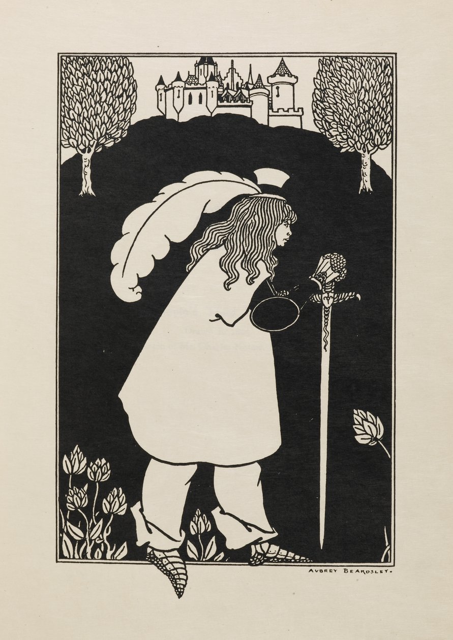 Baron Verdigris by Aubrey Beardsley