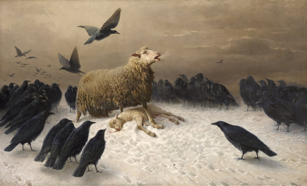 Anguish by August Friedrich Albrecht Schenck