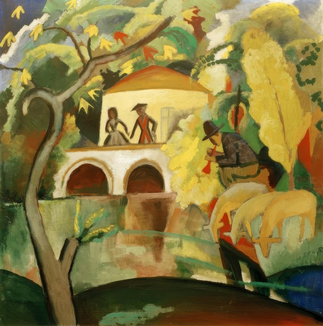 Rococo by August Macke