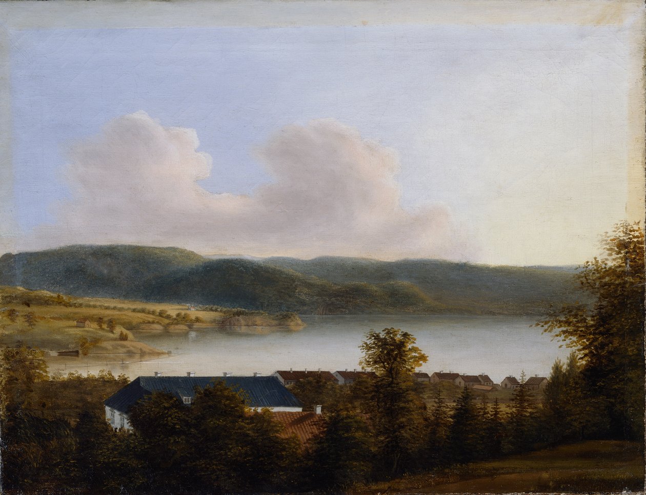 View over Norsjo by August Cappelen