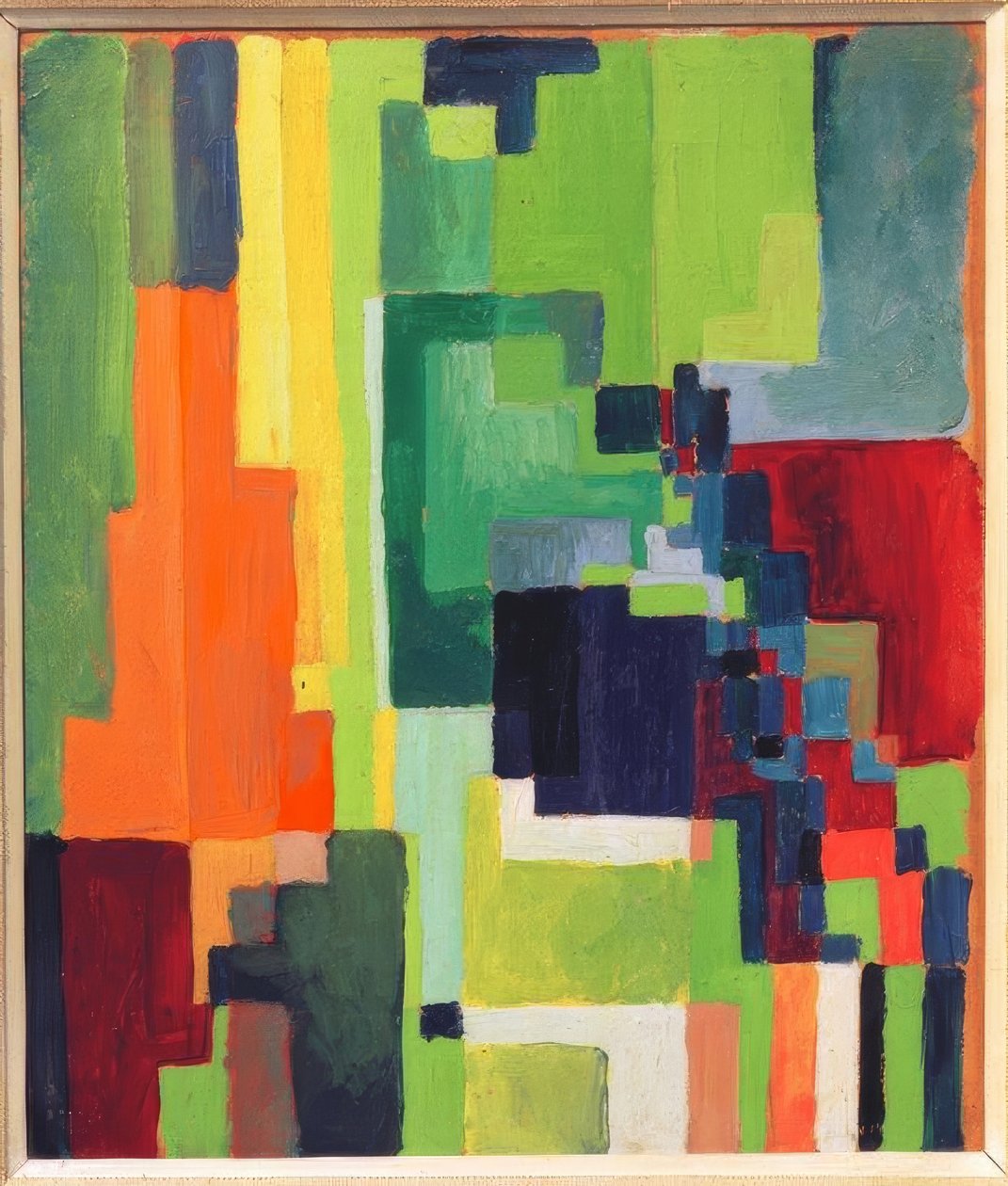 Colored Forms II by August Macke