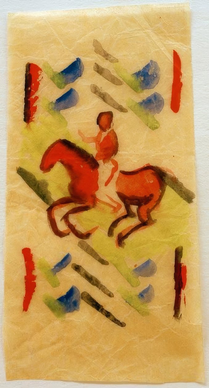 Red Rider by August Macke