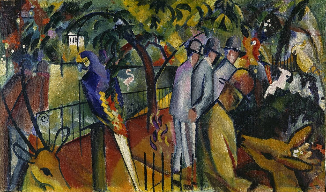 Zoological Garden I by August Macke