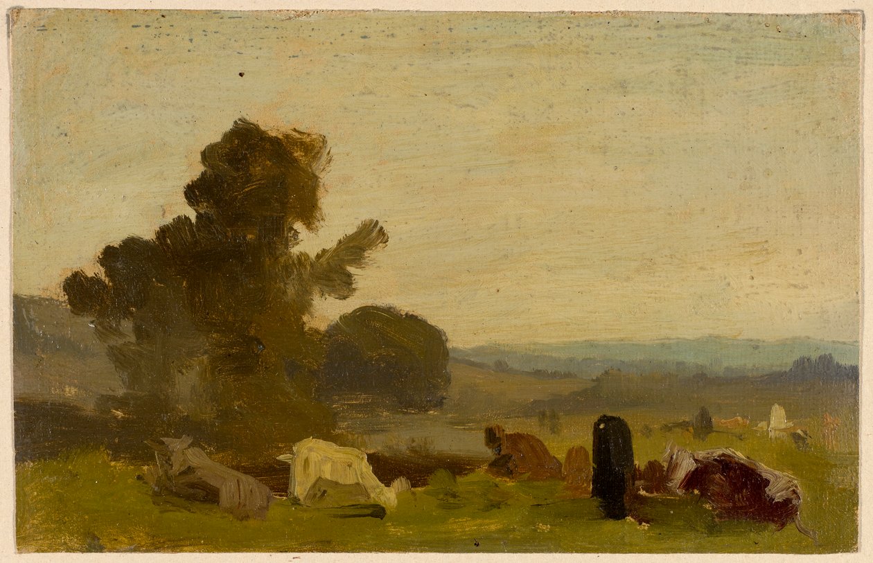 Landscape Study by August Seidel