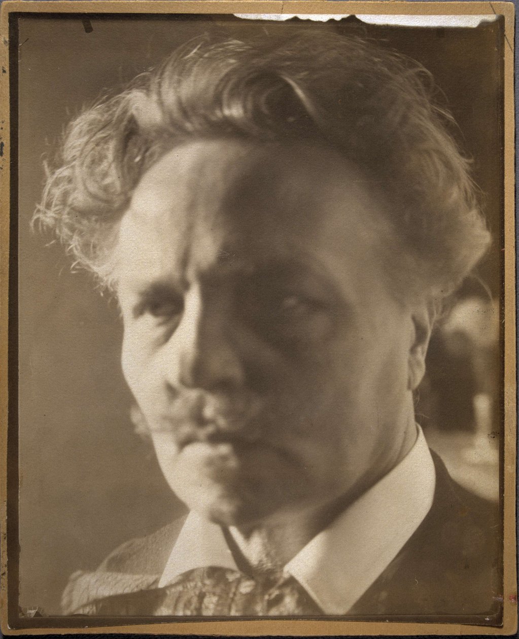 Self-Portrait of August Strindberg by August Strindberg