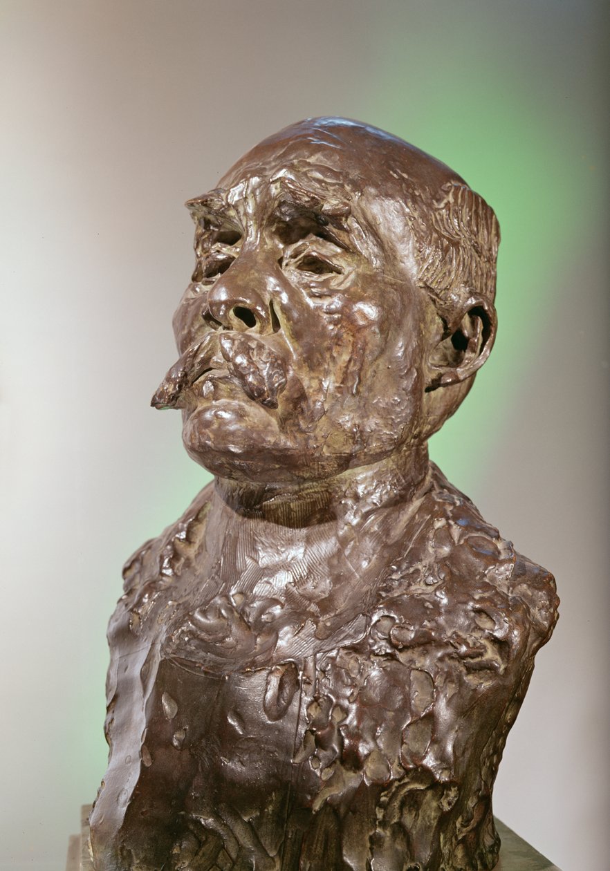 Bust of Georges Clemenceau by Auguste Rodin