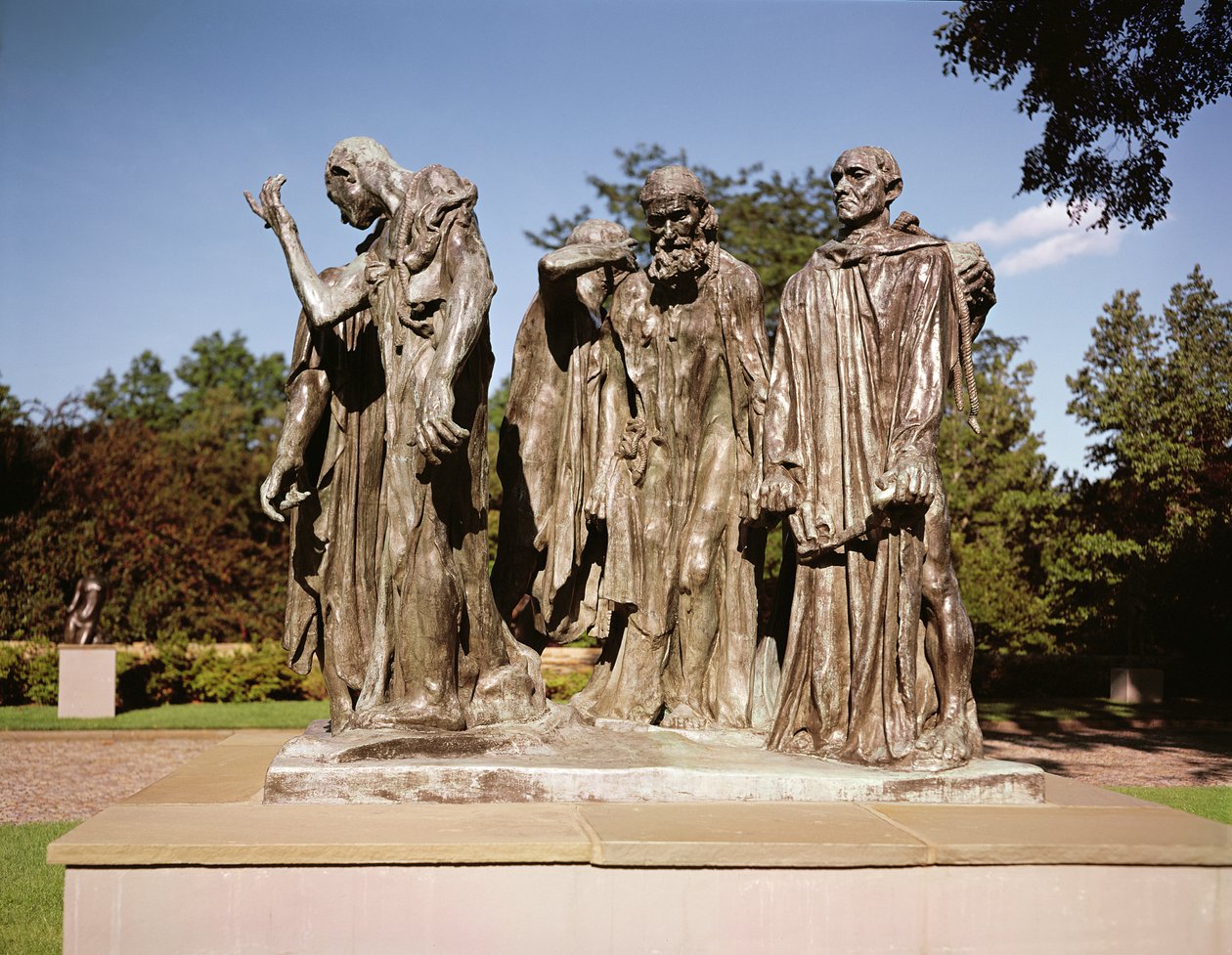 The Burghers of Calais by Auguste Rodin