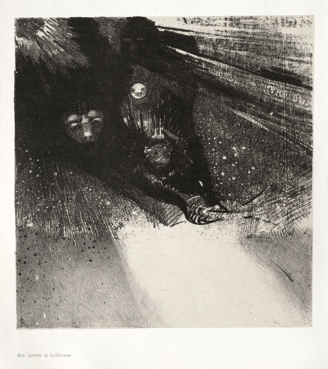Hideous Larvae by Auguste Clot
