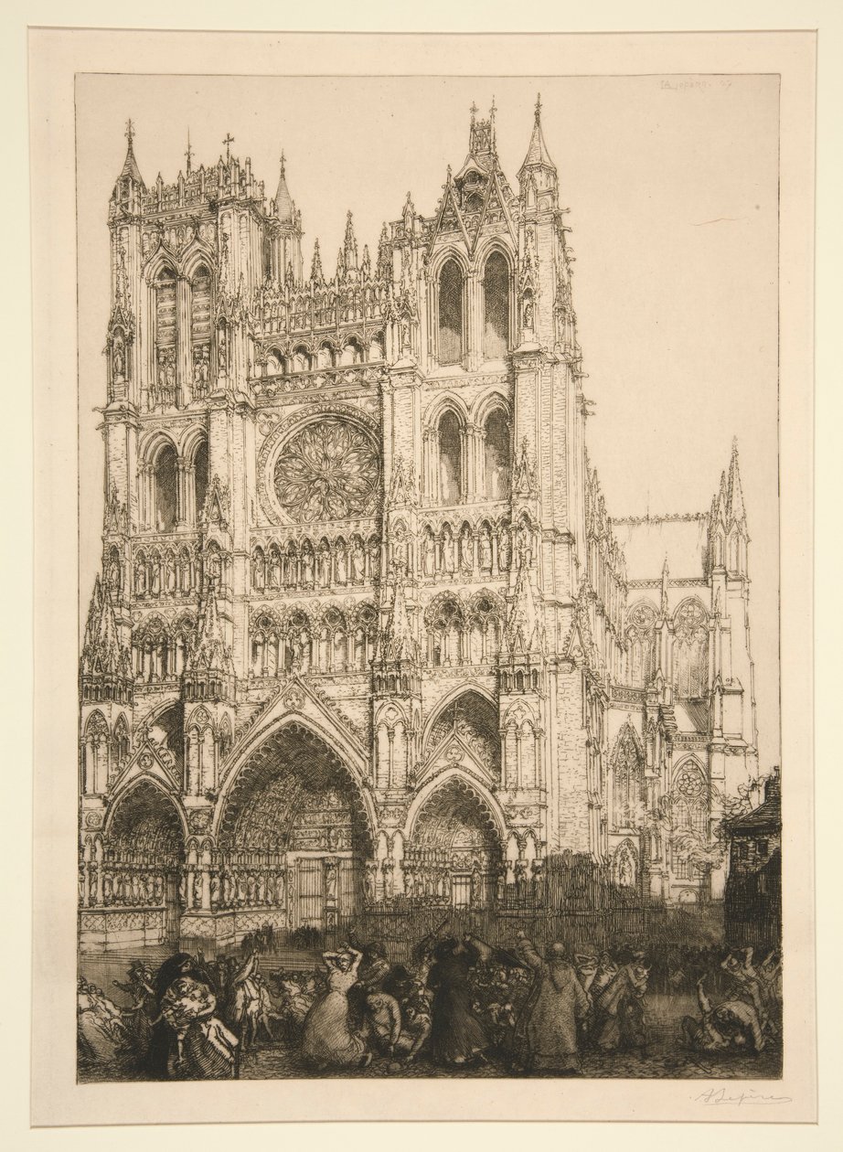 Cathedral by Auguste Lepere