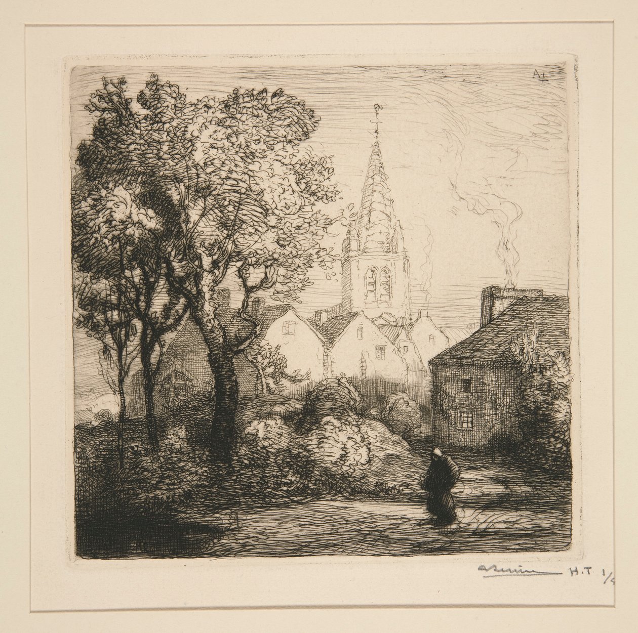L by Auguste Lepere