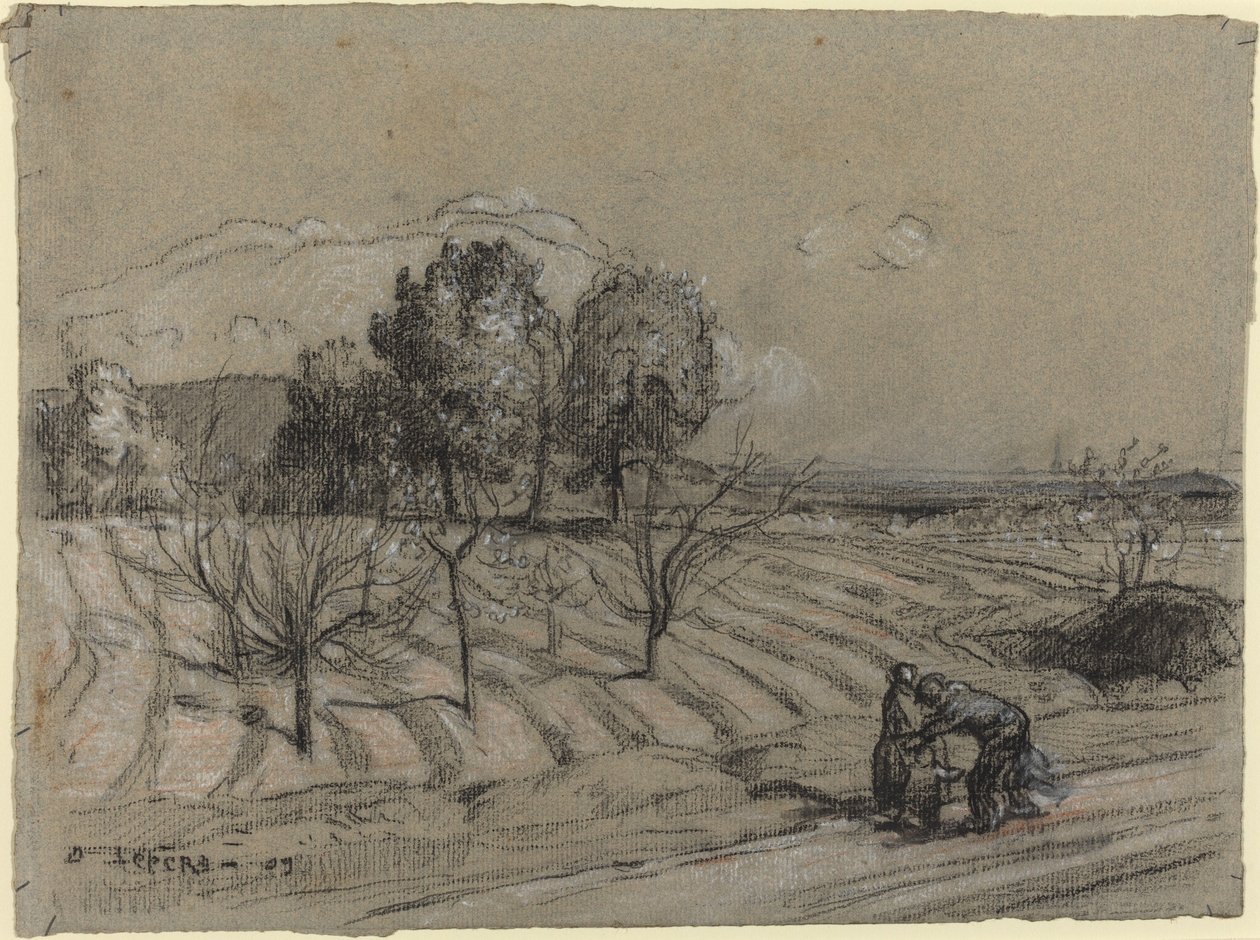 Spring by Auguste Lepere