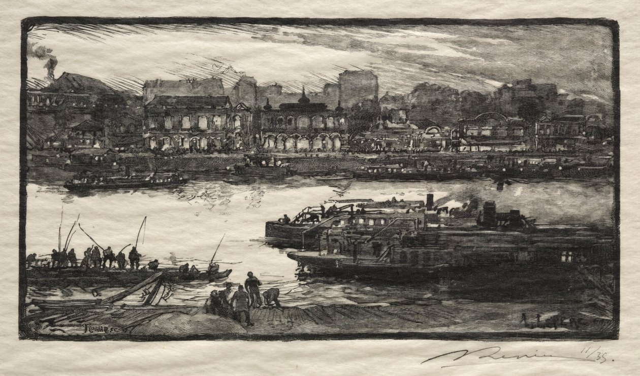 Cafés - Chantants by Auguste Louis Lepère