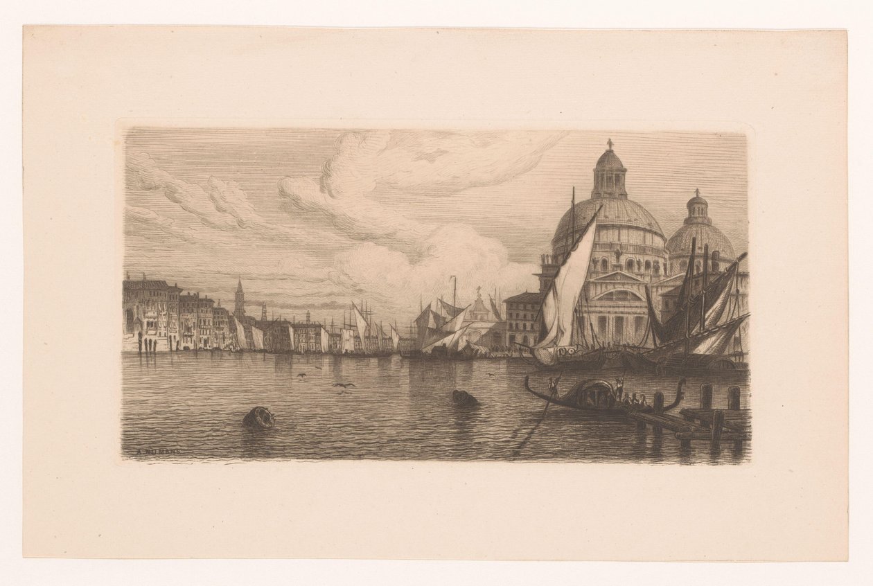 Grand Canal in Venice by Auguste Numans