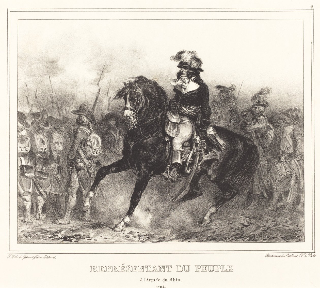 Representative of the People by Auguste Raffet