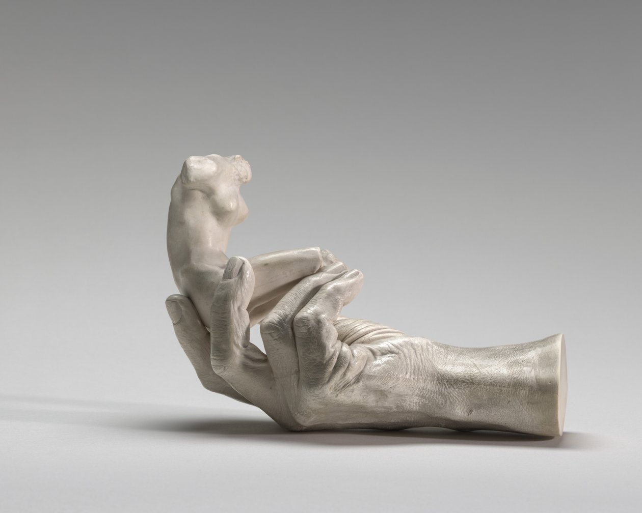 Hand of Rodin with a Female Figure by Auguste Rodin