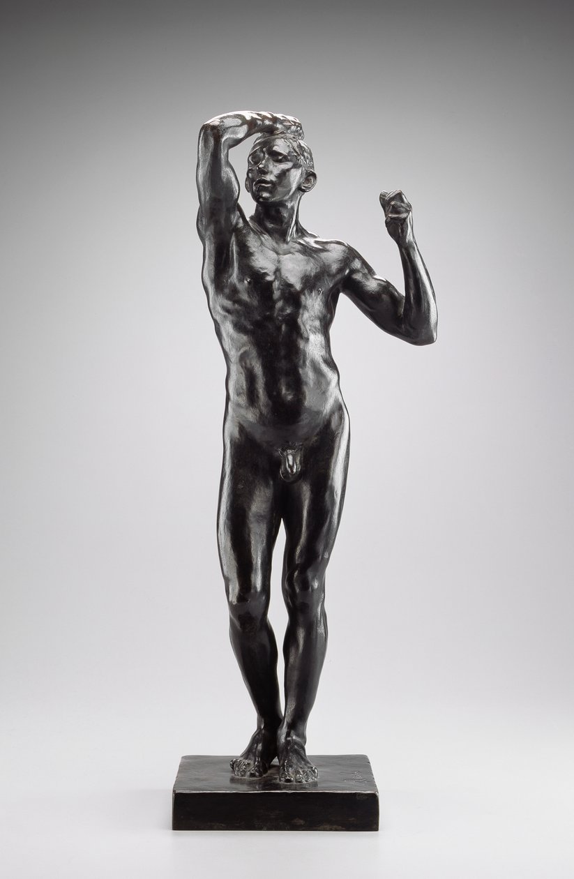 The Age of Bronze, after 1877 (bronze) by Auguste Rodin