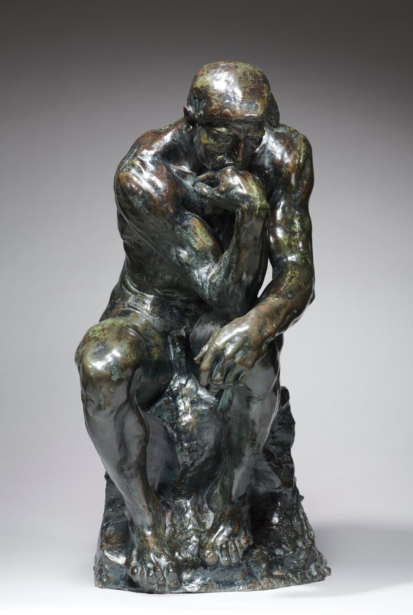 The Thinker by Auguste Rodin