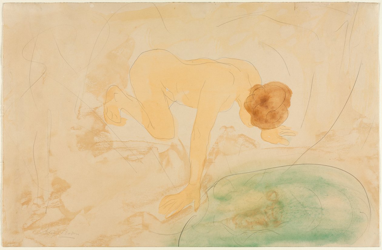 The Reflection, c. 1900-10 by Auguste Rodin Hand B
