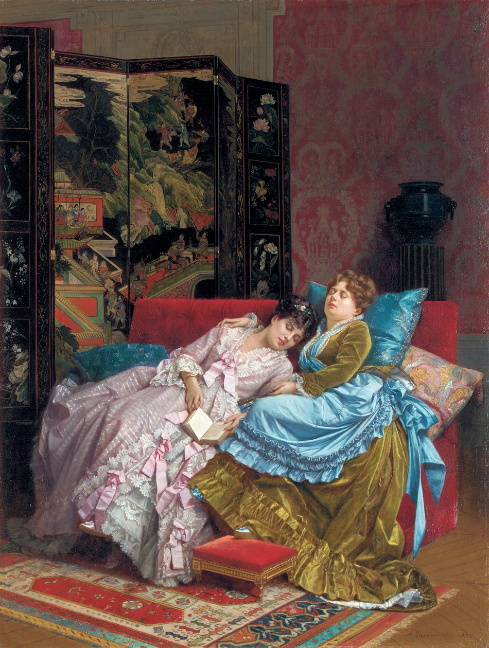 An Afternoon Idyll by Auguste Toulmouche