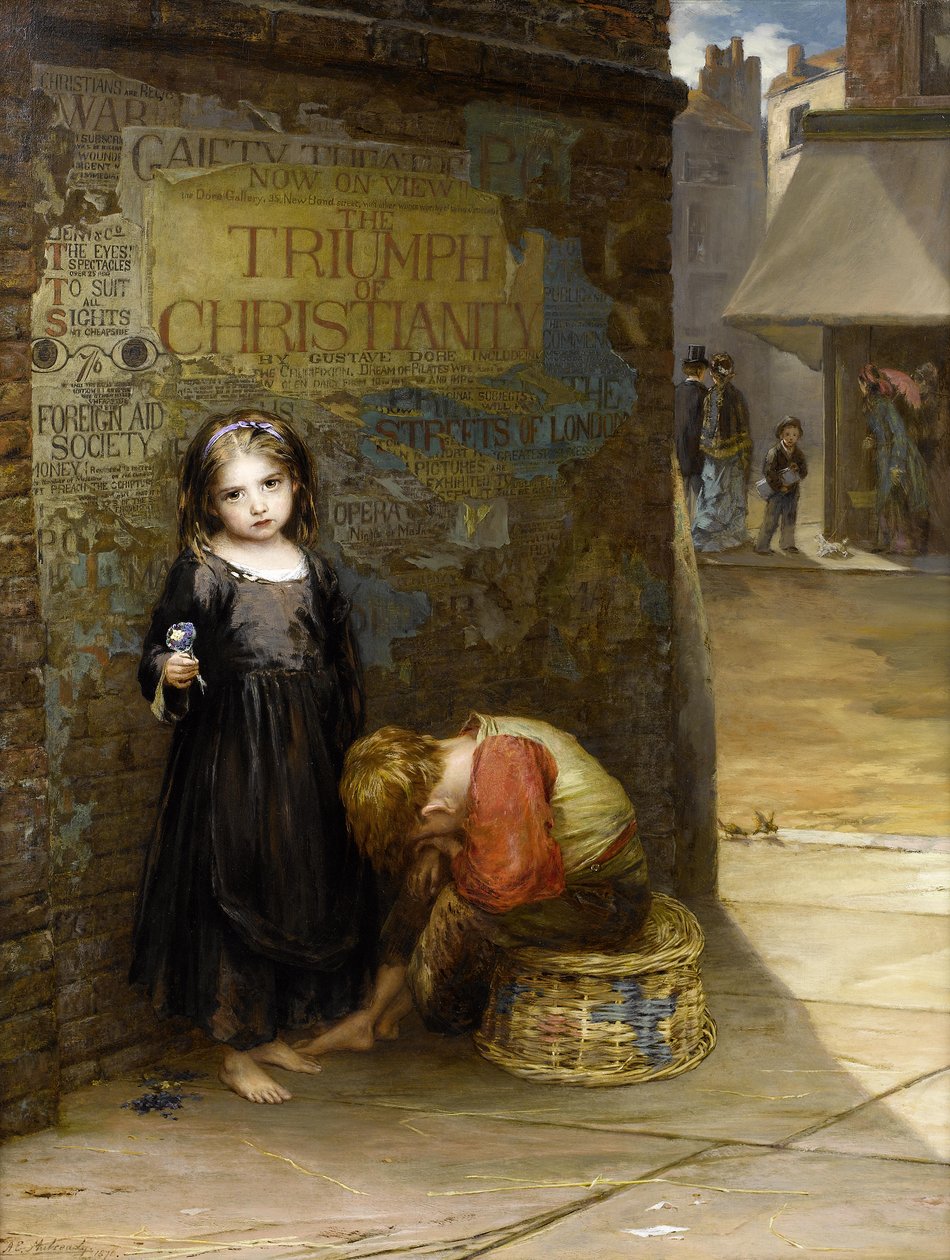 Uncared for by Augustus Edwin Mulready