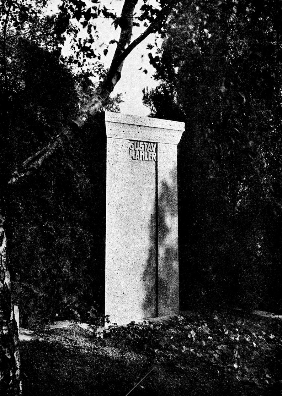 View of Gustav Mahler