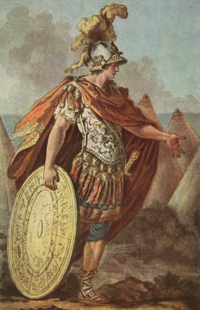 Achilles after the Death of Patrocles by Austrian School